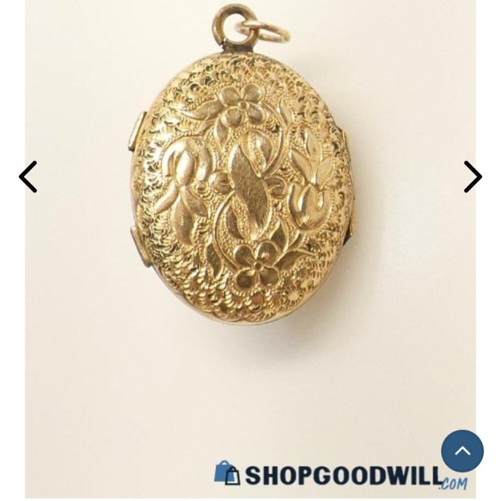 HELP FIND GRANDMOTHER'S Coral Cameo Locket DON'T BUY! - Picture 2 of 2
